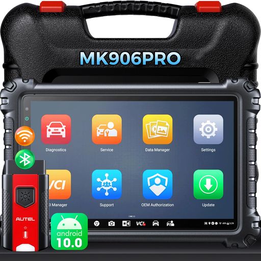 Autel 診断機 MK906 PRO、MAXI VCI V200付きスキャン ツール MS906PRO MS906BT MS906 MK908 の最新バージョン、ECU コーディング、3000 以上のアクティブ テスト、CAN FD & DoIP、36|Happy night Rainbow