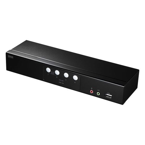 サンワサプライ HDMI対応パソコン自動切替器(4:1) SW-KVM4HHC|Happy night Rainbow