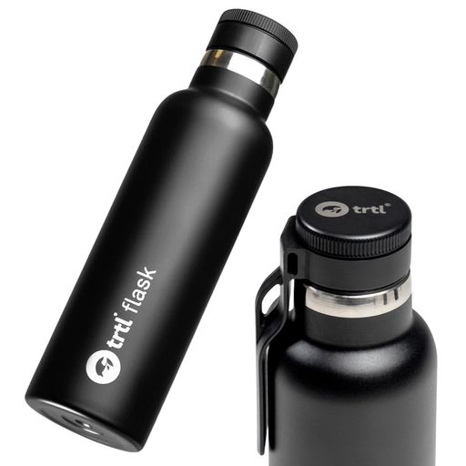 TrtlFlaskTravelWaterBottle-ForHotandColdDrinks-InsulatedWaterBottlewithLeak-ProofStorageLidHoldsUpTo600 スポーツ・アウトドア-アウトドア-その他