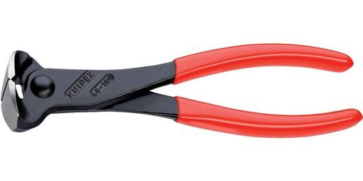 KNIPEXクニペックスエンドカッティングニッパー全長280mmプラスティックコーティングハンドル6801-280