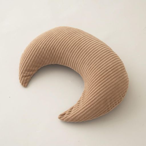 フレックス販売ビーズクッションヘアーサロン監修サポートクッションルナコーデュロイ生地ベージュFPC-1880D