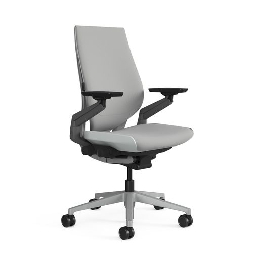 スチールケース(Steelcase) Gesture ジェスチャー オフィス/ゲーミングチェア Nickel 5S24 姿勢をサポートし疲れにくい アームの自由度が高い 作業効率アップ 360&deg;アーム メーカー組立完成品 88Dx88&hellip;｜Happy night Rainbow