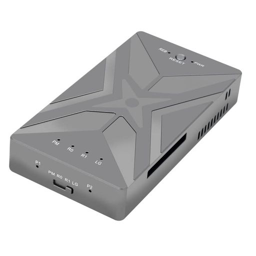 NFHK デュアルNVME M.2 NGFF Mキー - USB-C Type-C Raid0 Raid1 JOBD ビッグエンクロージャ 20Gbps ファンRaid0ハイパーアダプター付き｜Happy night Rainbow