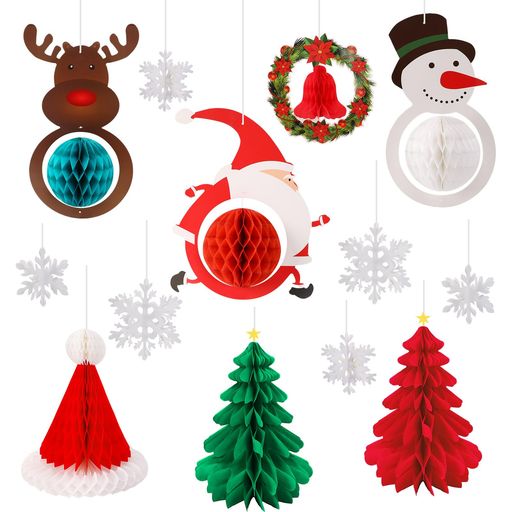 立体 クリスマス オーナメント 飾り付け クリスマス 天井 ガーランド 立体 クリスマス オーナメント 飾り付け クリスマス 天井 ガーランド