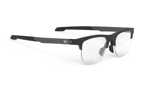 [ルディプロジェクト] RUDYPROJECT スポーツサングラス INKAS インカス ハーフリム シェイプB ブラックマット デモレンズ SP680B06-0000｜Happy night Rainbow