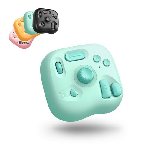 TourBoxLiteBluetooth[エントリー]押し手デバイス・片手キーボードペンタブ至適共同作業者ClipStudioPaintほか相応う感づくこと日おおい取りまわし専用ホンブルグ帽でカスタム自在