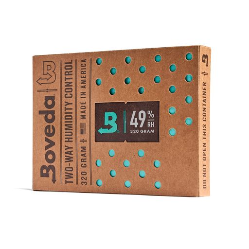 BOVEDA 音楽 49-RH 2-ウェイ 湿度 コントロール サイズ 320 リテール ケース それとも 展示 キャビネット用 保護 フレット それとも ボウド ウッド インストゥルメント 防止 クラッキング と ワーピング 1-カウント