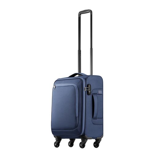 [エース トーキョー] スーツケース ソフト ロックペイントSS ネイビー Sサイズ(機内持込) 30L｜Happy night Rainbow