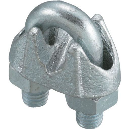 TRUSCO(トラスコ)ワイヤークリップスチール製5mm用TWC-05x100個【ケース販売】