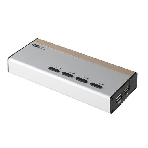 ラトックシステムDVIパソコン切替器4台RS-430UDAKVMスイッチPCCPU切り替えモニターキーボード