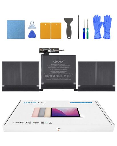ASMARK Macbook Pro A1708 バッテリー 交換 適用 13インチ A1708(2016,2017) A2159(2019) A2289(2020) A2338(2020,2022) A2171/A1713 バッテリー 13-inch|Happy night Rainbow