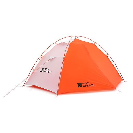 Windhike ドームテント ソロ/2人用 1.4kg超軽量 コンパクト PU3000mm 登山 8級風耐え 通気性 自立式 快速設営構造 キャンプ 軽量20Dナイロン 耐風流線型 ハイキング ツーリング 自開発FFPアルミポ…|Happy night Rainbow