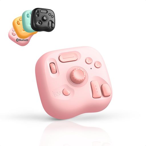 TourBoxLiteBluetooth[エントリー]押し手デバイス・片手キーボードペンタブ至適共同作業者ClipStudioPaintほか相応う感づくこと日おおい取りまわし専用ホンブルグ帽でカスタム自在