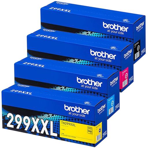 BROTHER純然たる品TN299XXL4色セットトナーカートリッジ(TN299XXLBKTN299XXLCTN299XXLMTN299XXLYHL-L3240CDWMFC-L3780CDW相応う