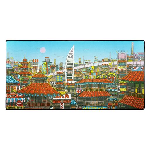 The mousepad company(ザ マウスパッドカンパニー) マウスパッド DuraGlyde Ichiba (Large)|Happy night Rainbow