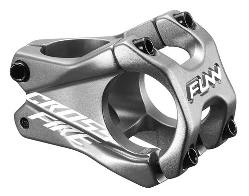 Funn(ファン)クロスファイア(Crossfire)ステムクランプ直径:31.8mm、自転車、マウンテンバイクに適用、耐久、軽量(長さ:35mmグレー)