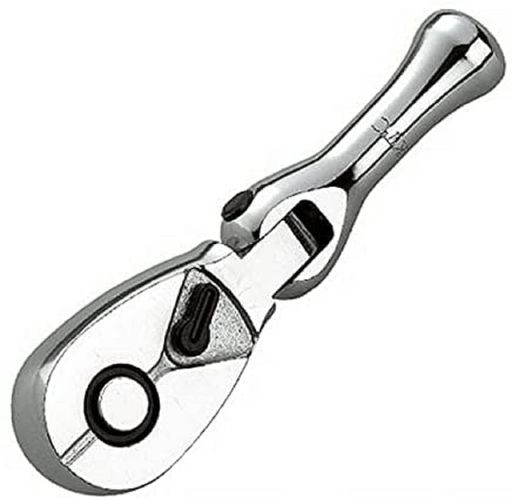 京都機械工具(KTC)フレックスショートラチェットハンドル6.3mm(1/4ンチ)BR2FS-H
