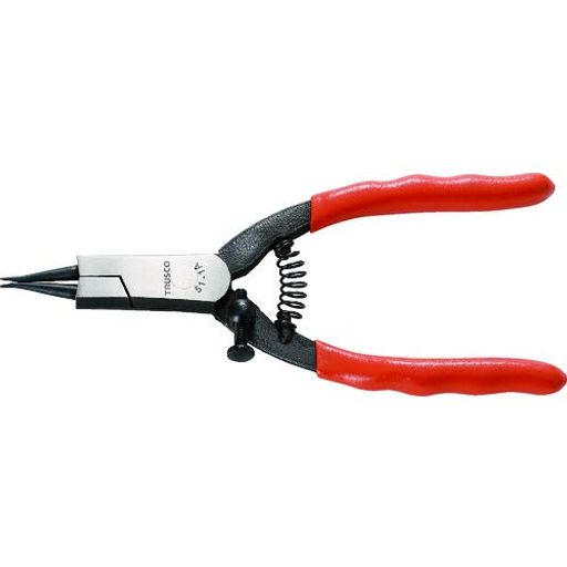 TRUSCO(トラスコ)スナップリングプライヤー軸用Φ1.0直爪51型51-1Ax5丁【ケース販売】
