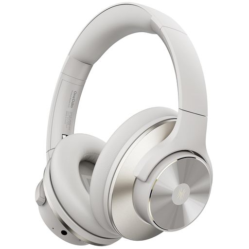 OneOdioA10ワイヤレスヘッドホンアクティブノイズキャンセリングBluetoothヘッドフォンオーバーイヤーマイク付き最大62時間再生外音取り込み機能重低音ハイレゾ音源対応急速充電折り畳み式…