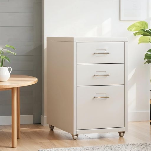 楽天市場】YASICAデスクワゴン3段サイドワゴンデスクカート