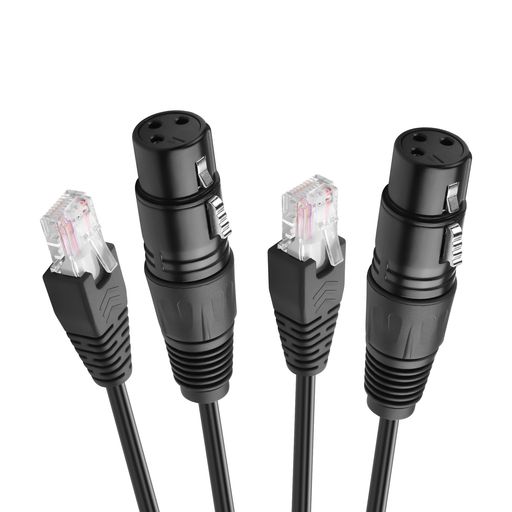 楽天市場】XLR RJ45 ケーブル XLRメス-RJ45オス 変換ケーブル DMX