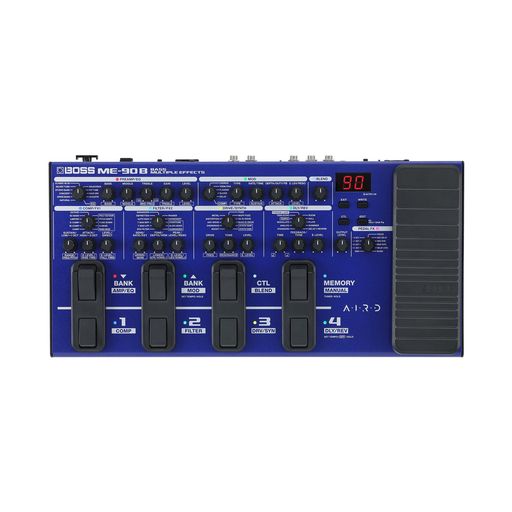 BOSS ME-90B バス マルチエフェクト | オールインワンベースプロセッサー | 10 オンボード AIRD Amp モデル | BOSS バスエフェクトライブラリからの61のエフェクト |｜Happy night Rainbow
