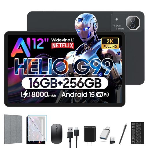 楽天市場】【タブレット 12インチ Android 15】2K 大画面 アンドロイド