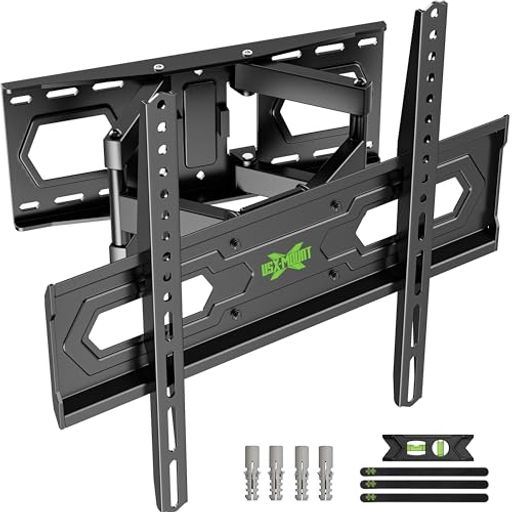 USXMOUNT壁掛けテレビ金具32-70インチ対応耐荷重50kgフルモーション式中大型テレビ壁掛け金具tv壁掛け金具アーム&かべかけ金具移動式LCDLED液晶前後上下向き角度調整可能VESA最大