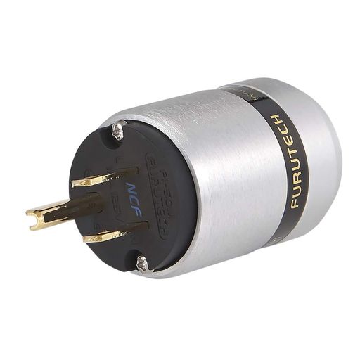 フルテック 《ハイエンドグレード》3P電源プラグ【金メッキ】(15A 125V AC)FURUTECH FI-46M-NCF(G)｜Happy night Rainbow