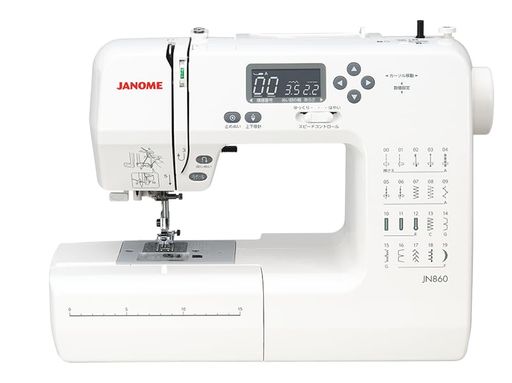JANOMEジャノメコンピュータミシンJN860自動糸調子ハードケース付き 29,851円