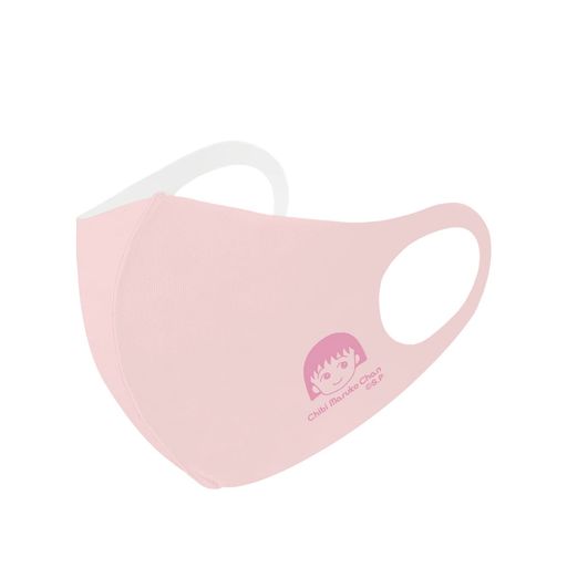 ちびまる子ちゃんまる子抗菌ファッションマスクピンクMサイズ画像