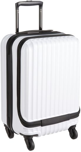 [エスケープ]ハードジッパースーツケースシフレ付保証付30L47cm3.3kgESC2051-47カーボンホワイトカーボンホワイト