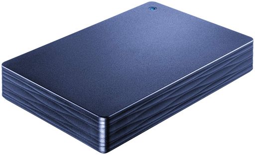 アイ・オー・データUSB3.1Gen1/2.0対応ポータブルハードディスク「カクうすLite」ミレニアム群青2TB日本メーカーHDPH-UT2DNVR