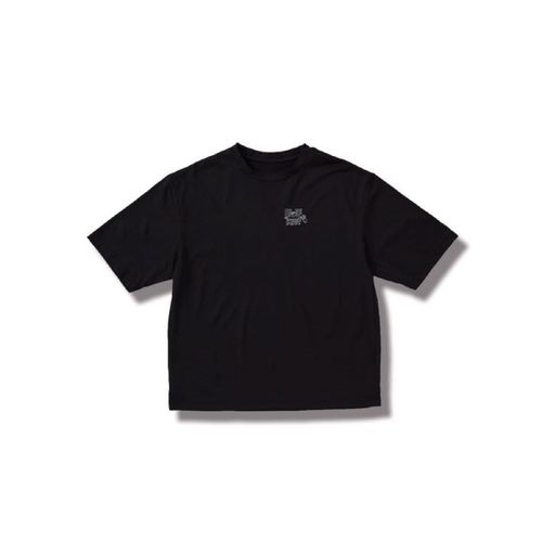 フリーノット(FreeKnot)綿タッチTシャツ(MASAYART-ジグ)ブラックYK1004-L-90