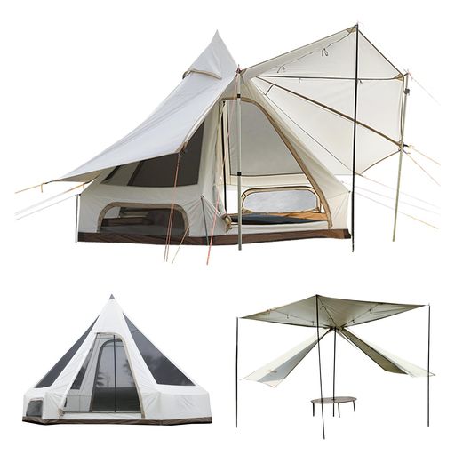KingCampベルテントポリエステル2~4人用3.2m超軽さ夏難民キャンプ360°メッシュ腹積もり排気好いたらしい組み立て飾り気のない雨合羽殺虫剤アウトドアグランピング相応う未経験者方角納める助けになる