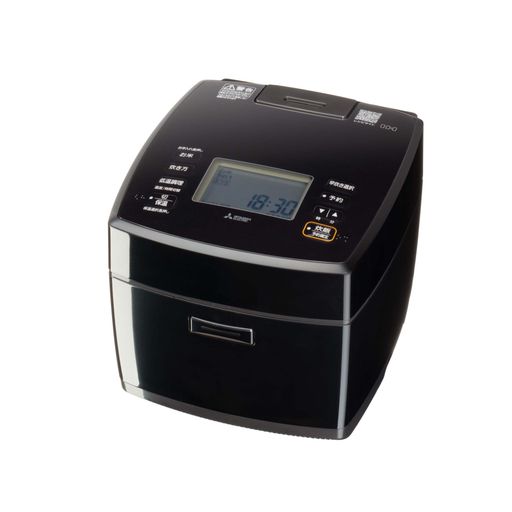【WEB制限事項】 三菱電機 MITSUBISHI 炊飯器 IH 5.5合 備長炭炭炊釜 NJ-VS10GA-B 粒立つ論なくあま 冷ややかさ膳立て お取りつくろう2点 黒曜