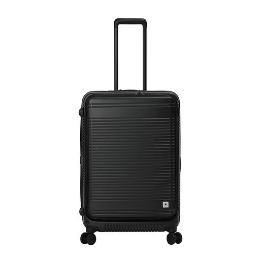 [バーマス] スーツケース Euro CityII エキスパンダブル ストッパー付 72~82L(限定特典付き) 72L 4.3kg マットブラック｜Happy night Rainbow