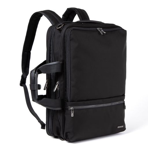 [エース] ビジネスリュック ヴィターラCB メンズ 3WAY 22/26L 拡張 ビジネス バッグ リュック 通勤 強靭 耐久 A4 B4 15インチPC 薄型 軽量 ビジネスバッグ セットアップ 68213 ブラック｜Happy night Rainbow
