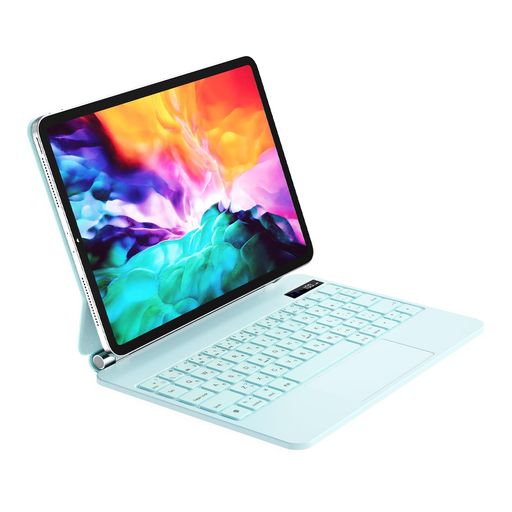 QERDAOYI神通力鍵盤iPadAir11in(2026M4/2025M3/2024M2)i-PadPro第1/2/3/4時人i-PadAir第4/5時人10.9in日本語割りつける高的確さ貨物自動車パッド付き添い人