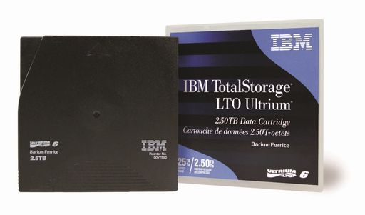 日本アイ・ビー・エム(メディア)UltriumLTO6テープカートリッジ2.5TB/6.25TB00V7590