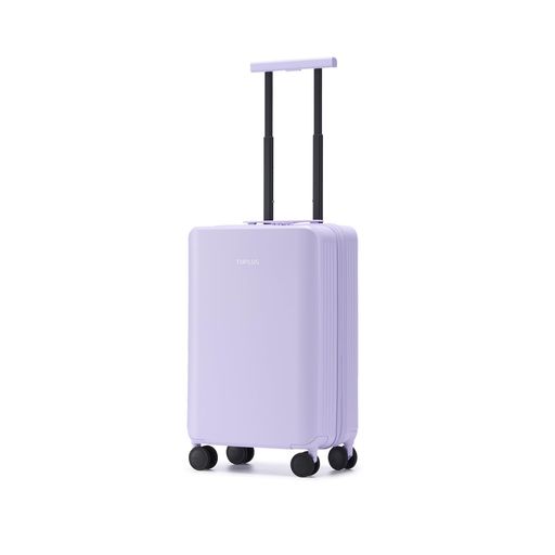 [TUPLUS]旅行バッグPCMサイズキャリーバッグキャリーケース超軽さ2.8KG静音HINOMOTO耐衝撃TSAローク積み上げる旅する商行為出張38Lパープル