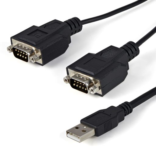 StarTech.com2界面増設USB2.0-RS232C禾穀類有線テレビ1xUSBA-2xD-Sub9いの一番FTDI手当て仕掛けるCOM電話番号守りつづける役立つことICUSB2322F