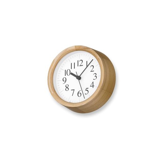 レムノス掛け時計アナログ天然色木地オークナチュラルClockBSmallOAKYK24-15Lemnos