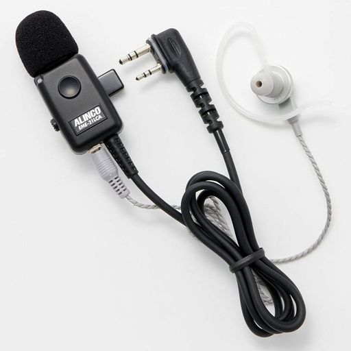 アルインコ(Alinco)御勤め用イヤホンマイク相応う機種/DJ-PV1DEME-21LCA