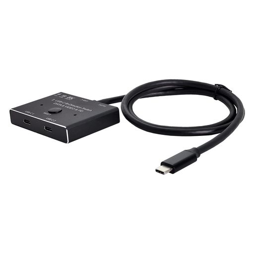 CABLECC USB-Cタイプ-C双方向スイッチMST 1~2ハブサポートビデオデータPD 8K @ 30Hz 100W 10Gbps|Happy night Rainbow