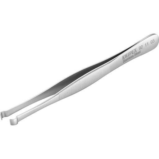 クニペックスKNIPEX精密ピンセットチップ幅2.50x4.00全長122mm9211-03