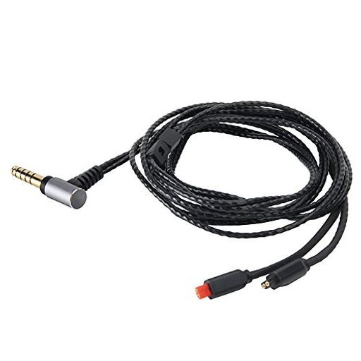4.4mm5極バランス単結晶銅ATH-IM04IM50IM70対応リケーブルビバボIM01IM02IM03対応交換用リケーブルヘッドフォンケーブル