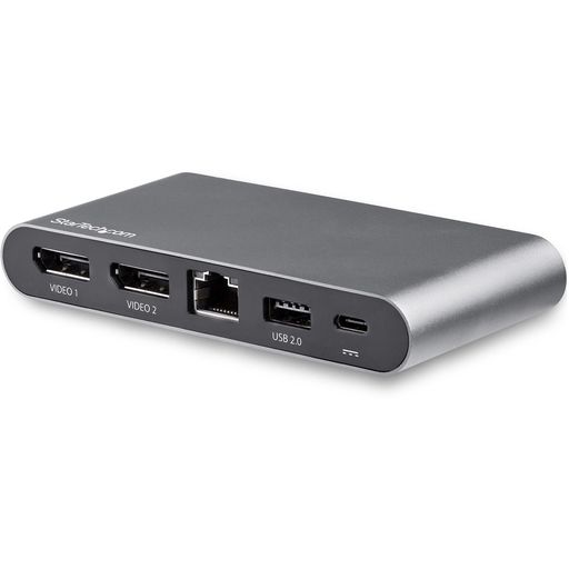 StarTech.com USB Type-C接続マルチアダプタ 4KデュアルDP対応 Windows対応 2x USB-A 100W USB PD 3.0 DK30C2DAGPD|Happy night Rainbow