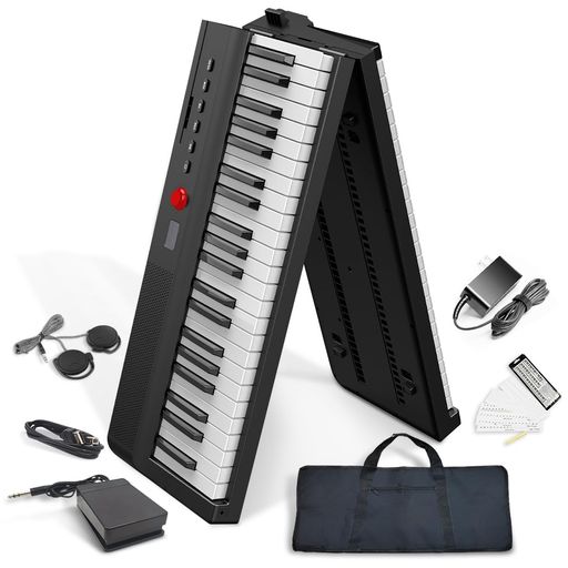 楽天市場】OYAYO音質アップ電子ピアノ88鍵盤折りたたみ式フル