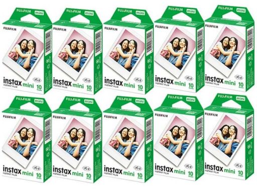富士フイルムチェキインスタントカラーフィルムinstaxmini1パックx10(100枚分) 16,429円